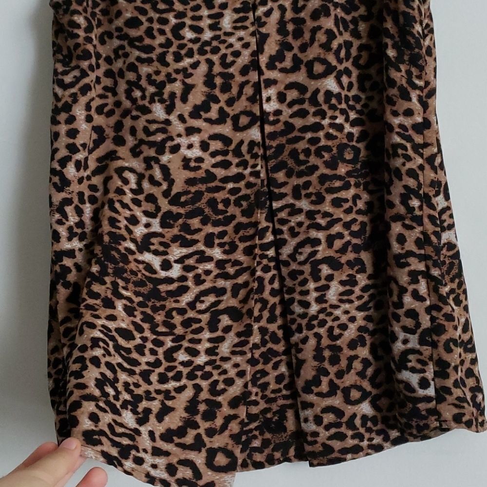 Daniel Rain Cheetah Print Blouse - Picture 3 of 7